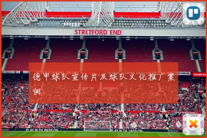 德甲球队宣传片及球队文化推广案例